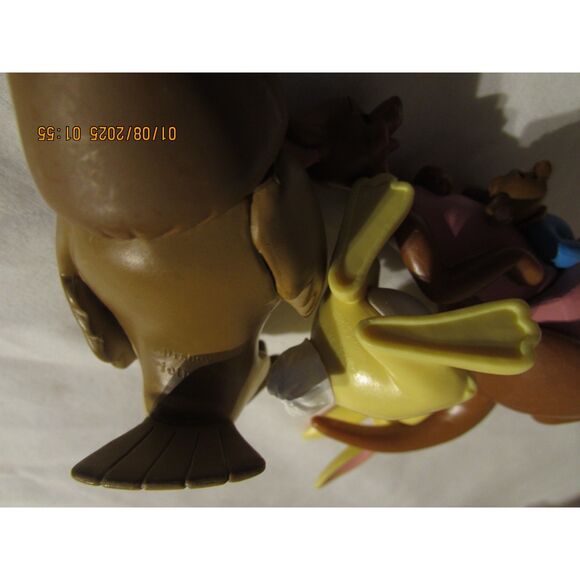 Winnie the Pooh 7 piece set Tigger Piglet Eeyore Kanga Rabbit Owl vintage Disney - Picture 6 of 10